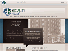 Tablet Screenshot of bankatsecurity.com